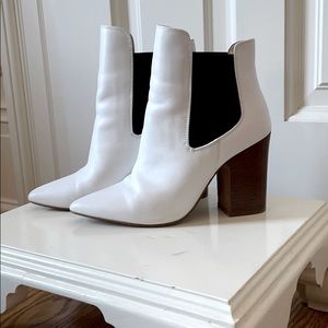 chinese laundry craze bootie white